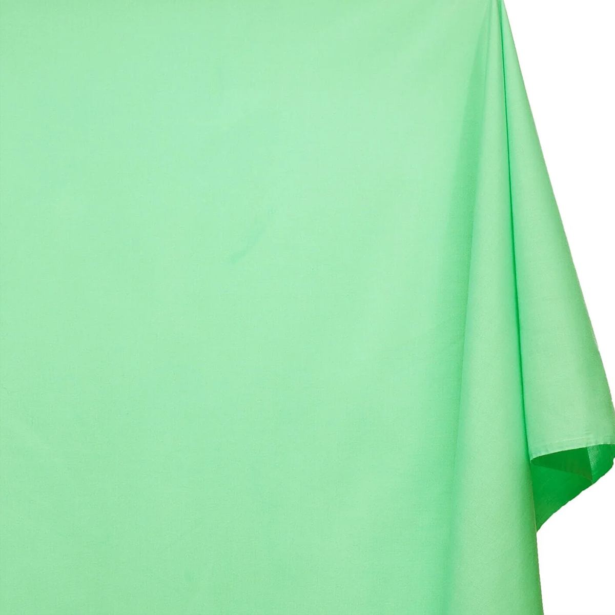 Exclusive Fabrics—Green-Aqua Hue—100% Cotton—52"—Sold by the Yard—(58/59 Inch) Wide—Available for Nationwide Shipping.