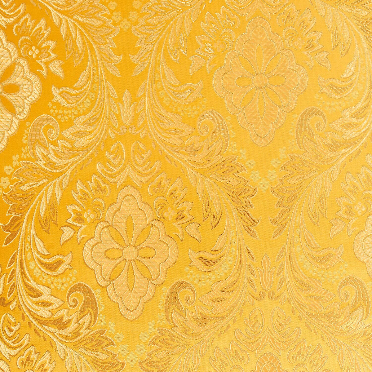 Spiritual Richness—Gold & Gold —Floral Metallic Brocade—58"Inche Wide—Multi-Purpose —Availableby the Yard— Nationwide Shipping