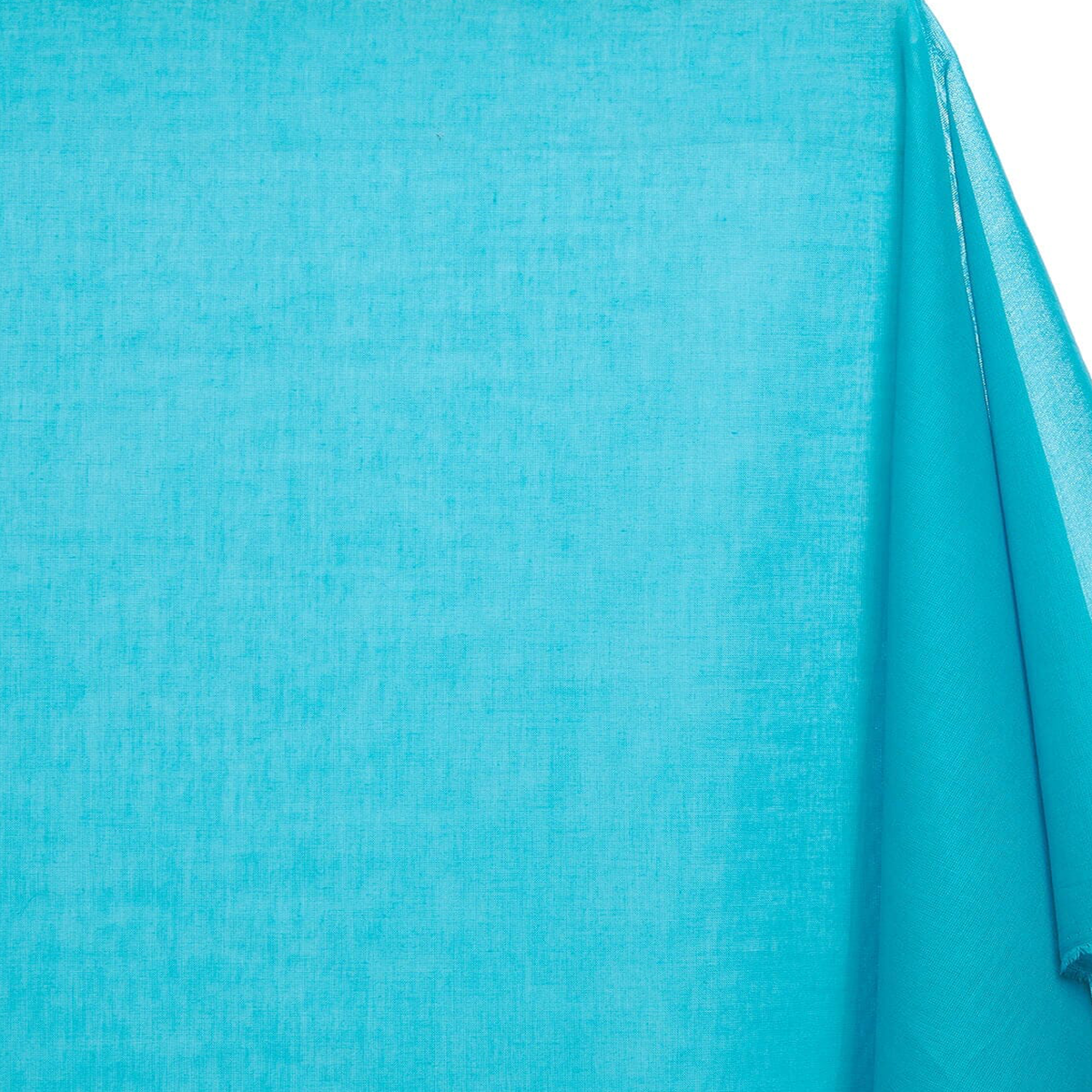 Concord NC Textiles —Turquoise Color—Lawn Lightweight Fabric—Sold by the Yard— Nationwide Shipping Available