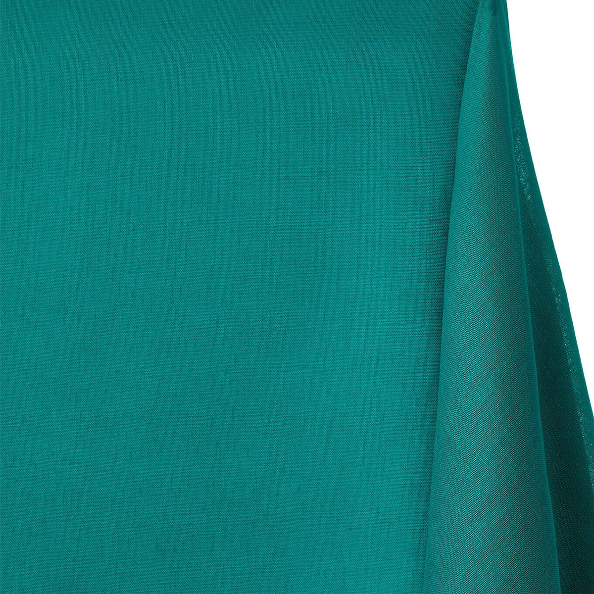 Malou Teal Lawn—Polyester Blend Fabric— Smooth Texture—Sold by The Yard—58/60 Inches Wide