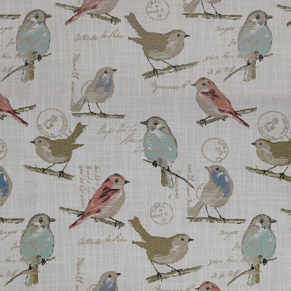 Conversational bird print fabric by the yard beautifulwindowselgin.com