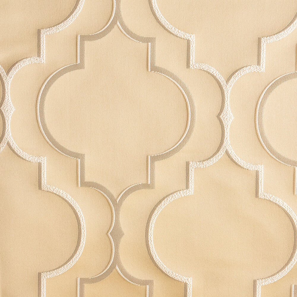 Heavy Hexagon Bedding Fabric—100% Polyester—Sold by the Yard