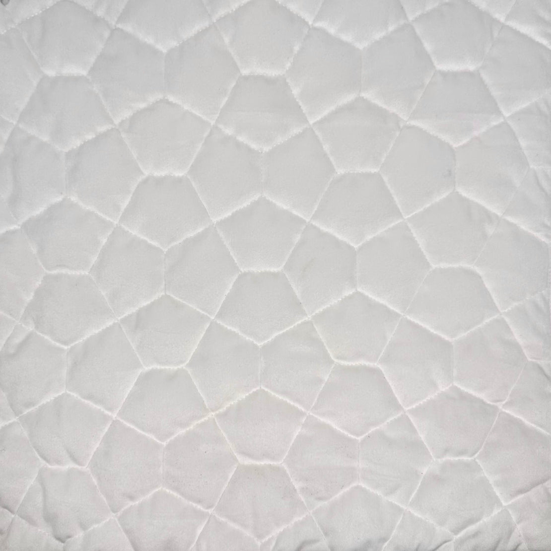 Luxe Snow White Weave Bedding Fabric—Width 57/58 Inches Wide—Sold by the Yard — Nationwide Shipping Available.