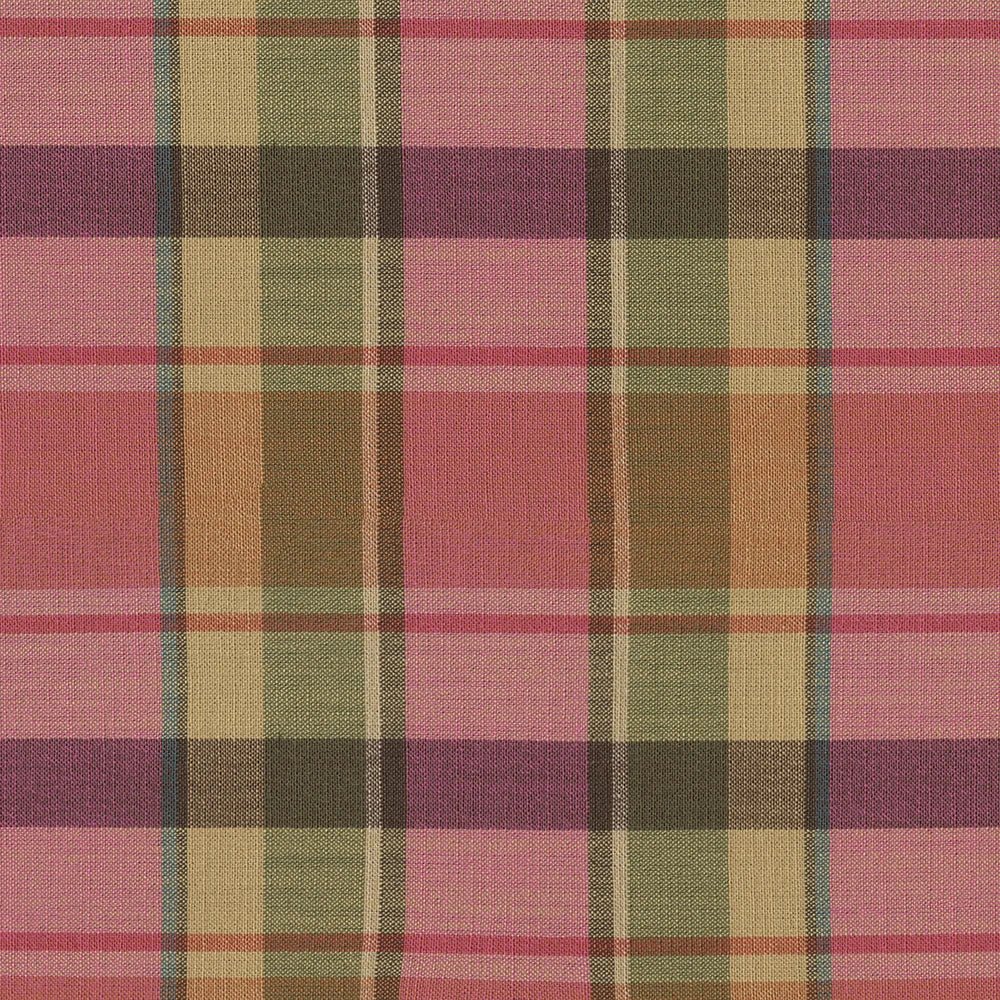 Designer Madras Plaid, Beckham Fabric |100% Poly, 52" Wide