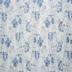 Tarnis—Blue Floral—High-Quality—Multi-Purpose—100% Polyester—Sold by the Yard—54" Inches Wide