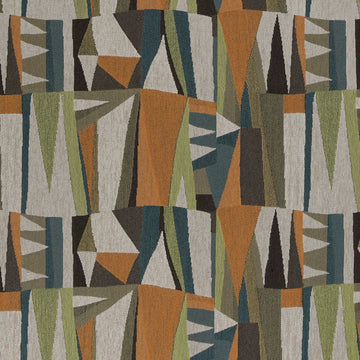 ORBITS GEOMETRIC UPHOLSTERY FABRIC