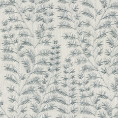William Morris Grey Botanical Drapery Fabric—Width 57/58 Inches Wide—Sold by the Yard — Nationwide Shipping Available.