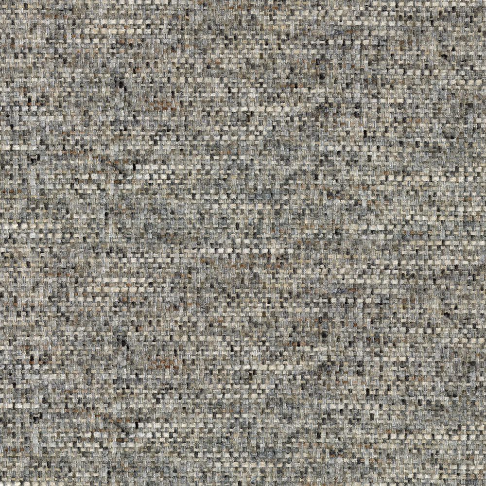 LASSITER METAL GREY BASKET WEAVE FABRIC