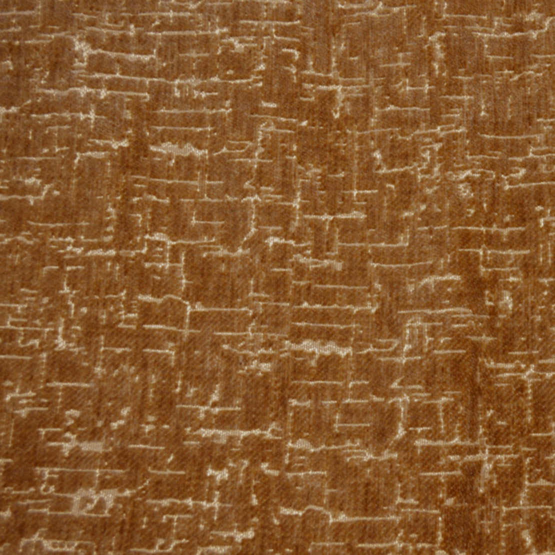 HONEY BROWN POLY-COTTON FABRIC BY FELICITY