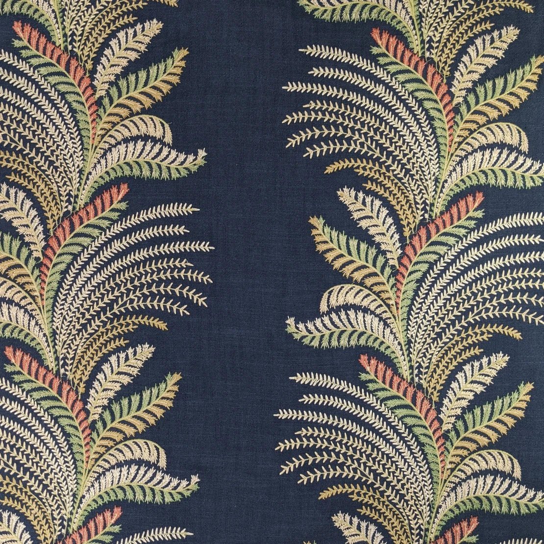Embroidery Botanical & Tropical Curtain Panel | 47"Wide