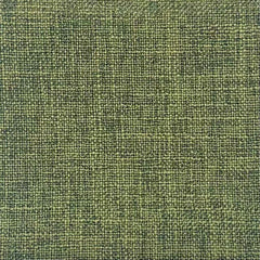 Close-up view of a green solid pattern fabric texture suitable for home decor applications. Sold by Beautiful Windows Elgin