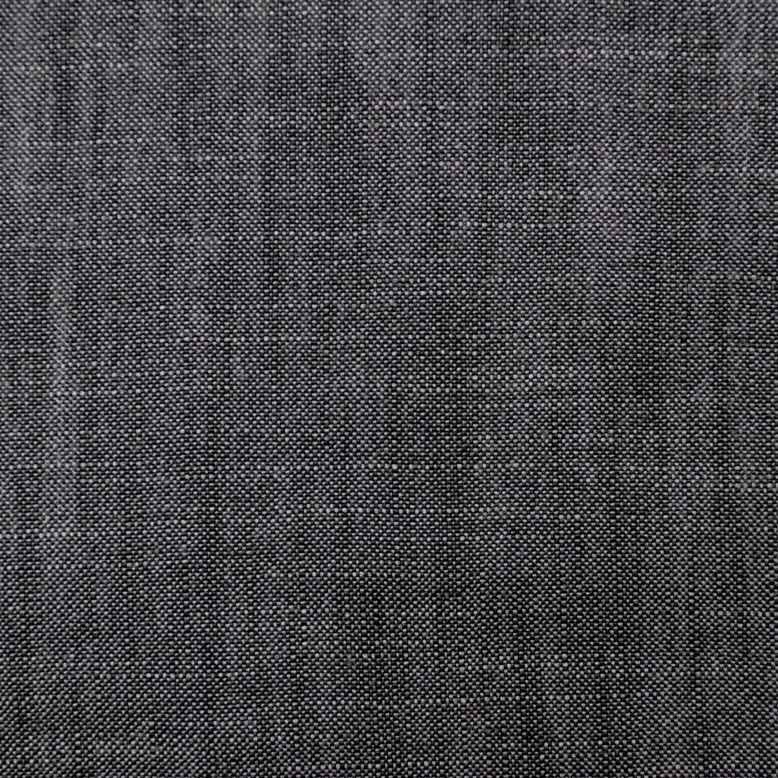 LINO PREMIUM CHARCOAL GREY DRAPERY FABRIC