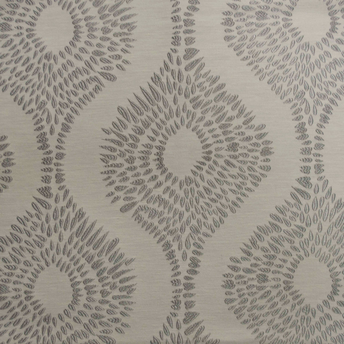 Ikat Ice Window Curtains—Floral Tan—100% Polyester—High-Quality—Multi-Purpose—Long-Lasting—Sold by The Yard