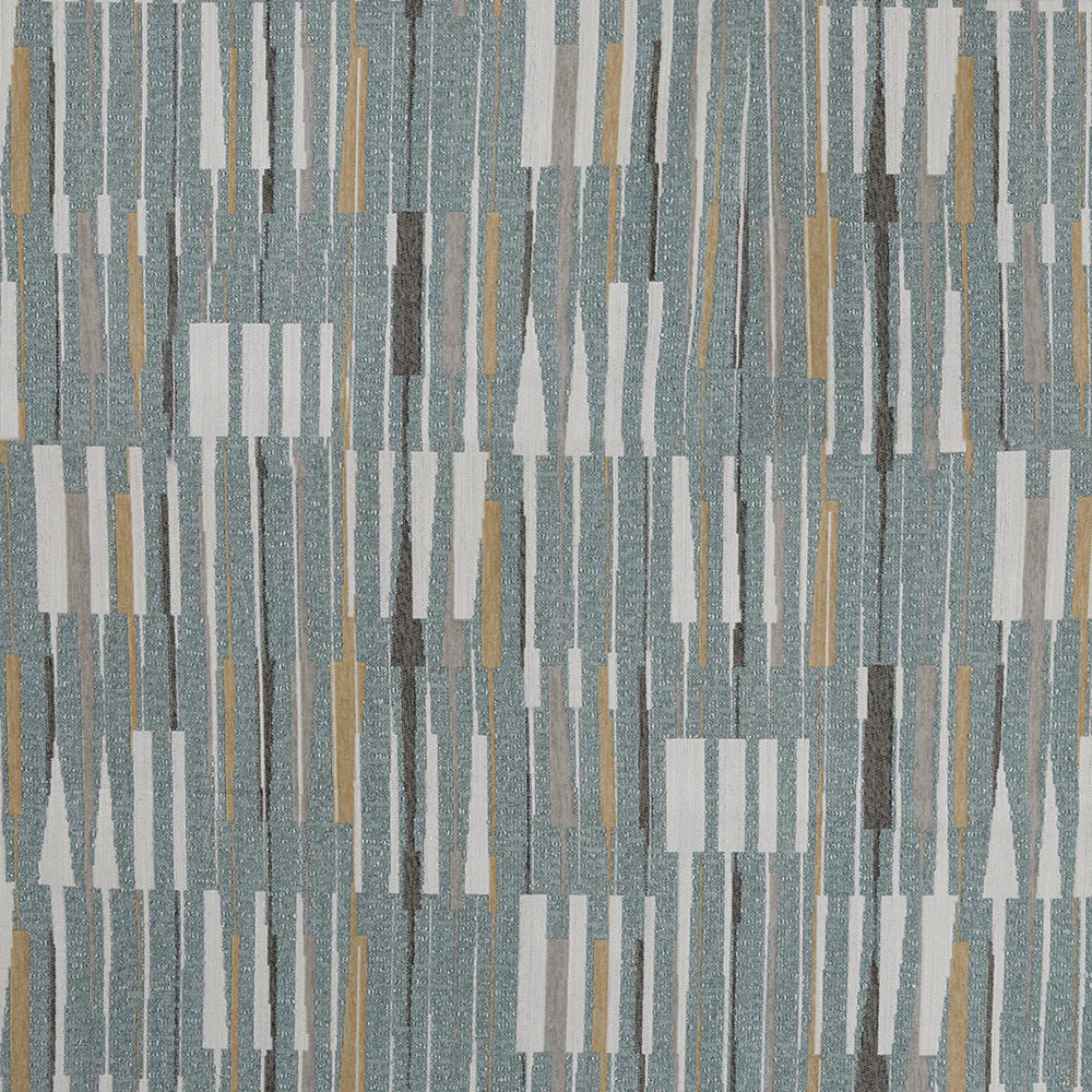 Home Décor Fabric Columbia SC—Stripe Fabric—Grey-Gold—100% Polyester—Width 54" Inches Wide—Shipped Nationwide