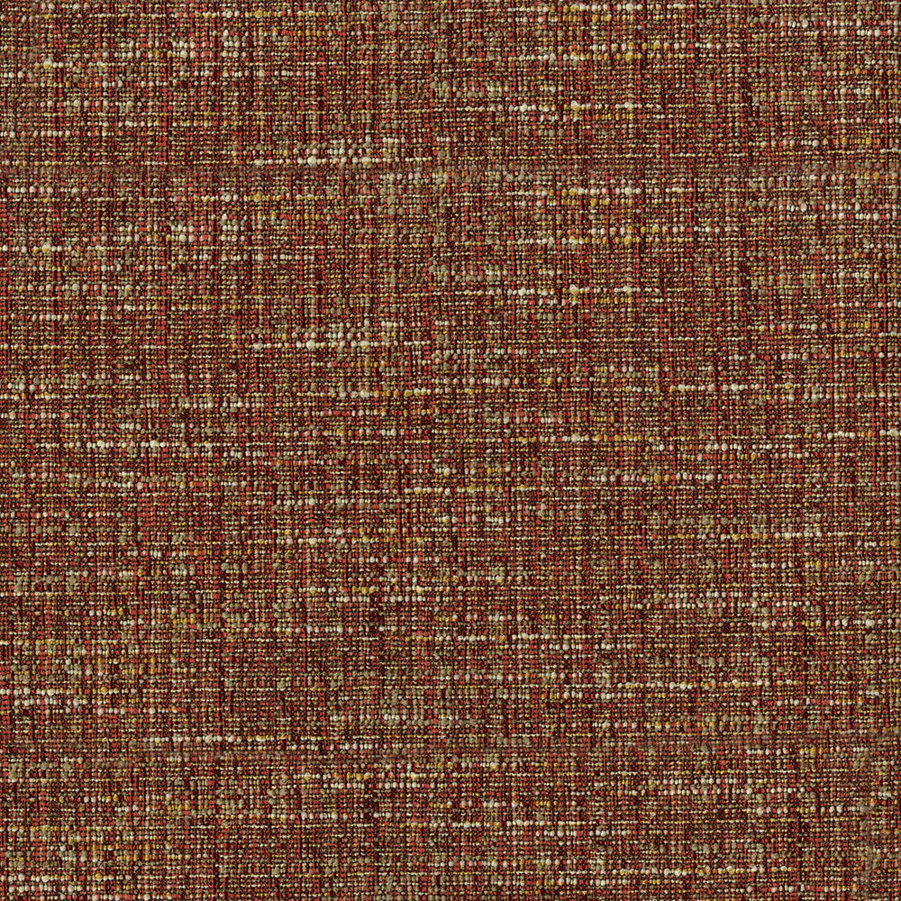 Aged look Tuscan red upholstery fabric texture close-up| Order online at BeautifulWindowsElgin.com  