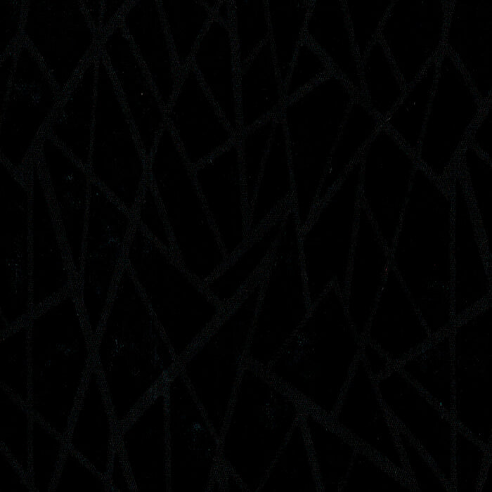 Versace Onyx Black —100% Cotton —Multi-Purpose—Custom Upholstey Fabric—Sold by The Yard— 52" Inches Wide—175-GSM