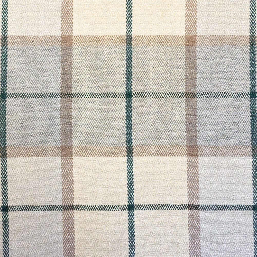 Ash-Hunter Pennington Plaid Fabric |100% Poly, 52" Wide