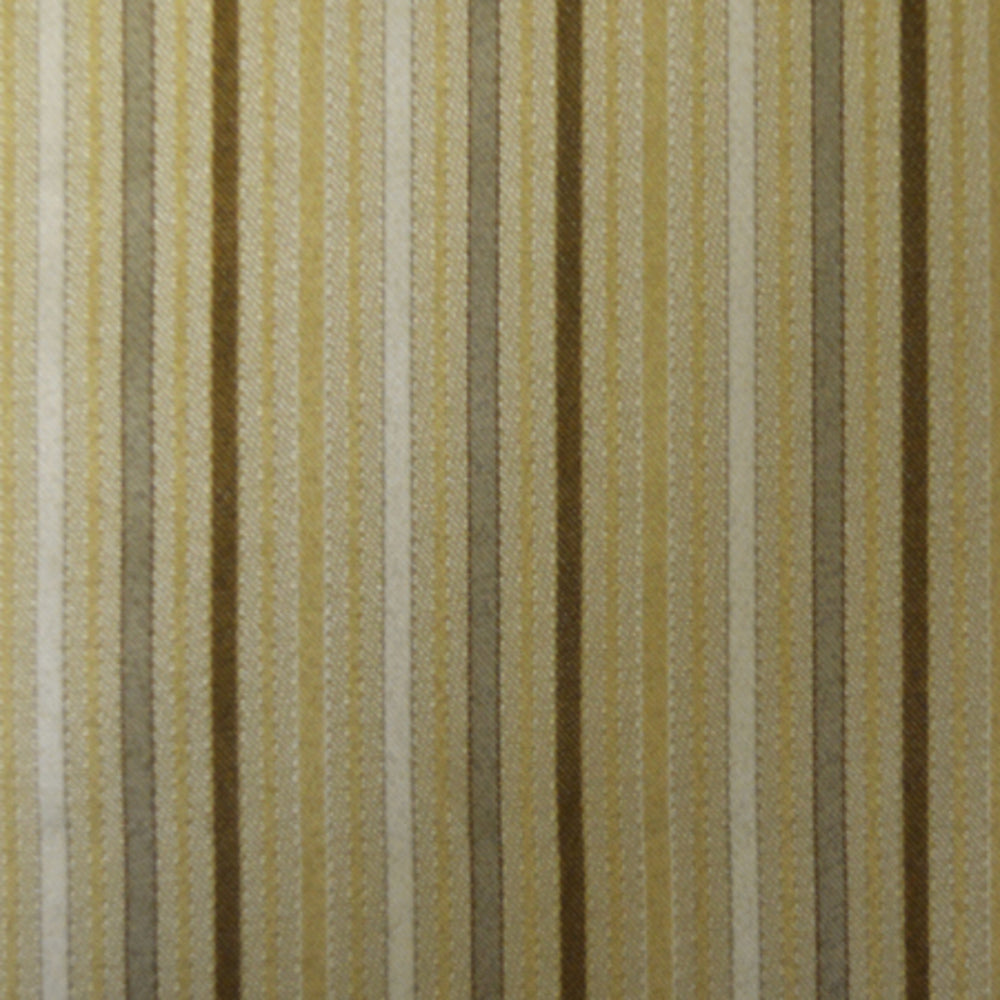 ivory and gold stripe fabric polyester viscose blend 54 inch wide sold by Beautiful Windows Elgin