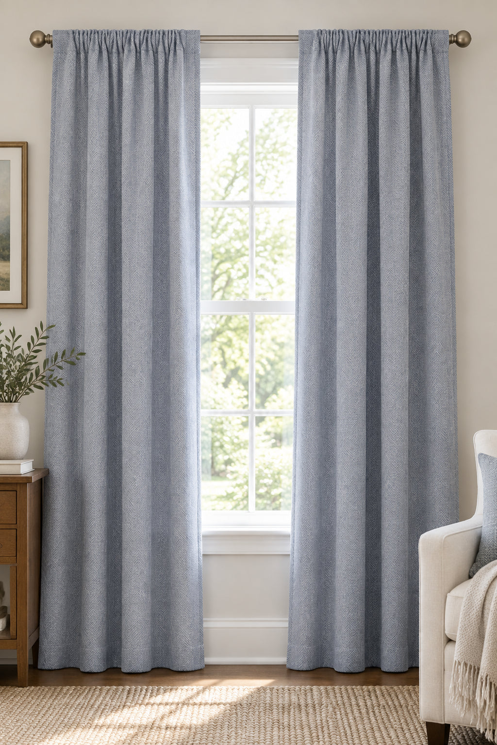 Rod pocket curtain panel 47 inch wide beautifulwindowselgin.com