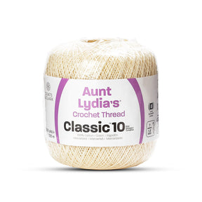 FASSETT ECRU BEIGE COTTON CROCHET THREAD