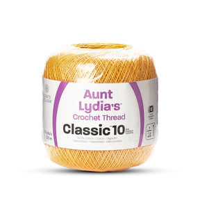TABISH GOLDEN YELLOW CLASSIC COTTON CROCHET THREAD