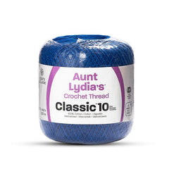 GROOVY DARK ROYAL BLUE COTTON CROCHETTHREAD