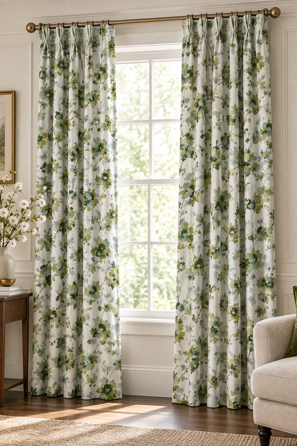  100% polyester, this panel offers the ideal blend of durability and style. The fabric resists wrinkles, maintains its shape, and drapes beautifully,
