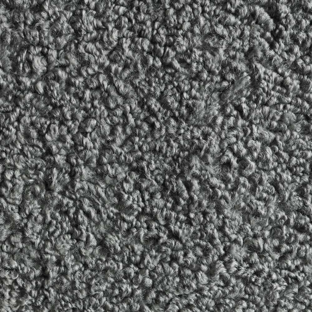 Faux Shearling Ash Grey—100% Polyester Fabric—Ideal for Upholstery—Width 54"—Available by the Yard