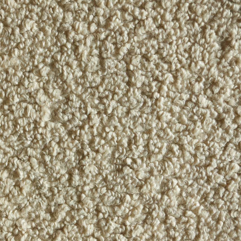 Shealing Plush—Upholstery fabric—Birch Beige—High-Quality—100% Polyester—Sold by The Yard—54" Inches Wide