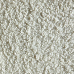 Plush Shearling Fabric—White—100% Polyester—High-Quality—Multi-Purpose—Long-Lasting—Sold by The Yar