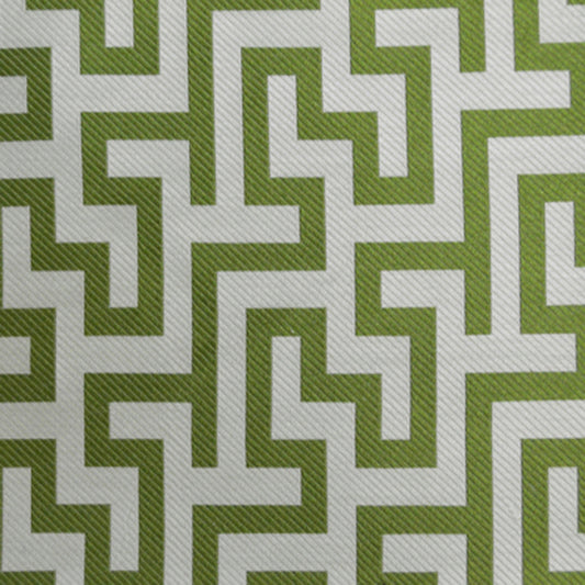 ANNA-BETH GREEN & WHITE  MULTI PURPOSE FABRIC