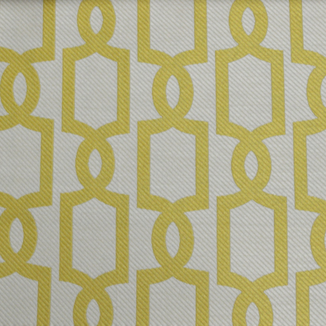 JULIAN YELLOW GEOMETRIC SQUARE FABRIC