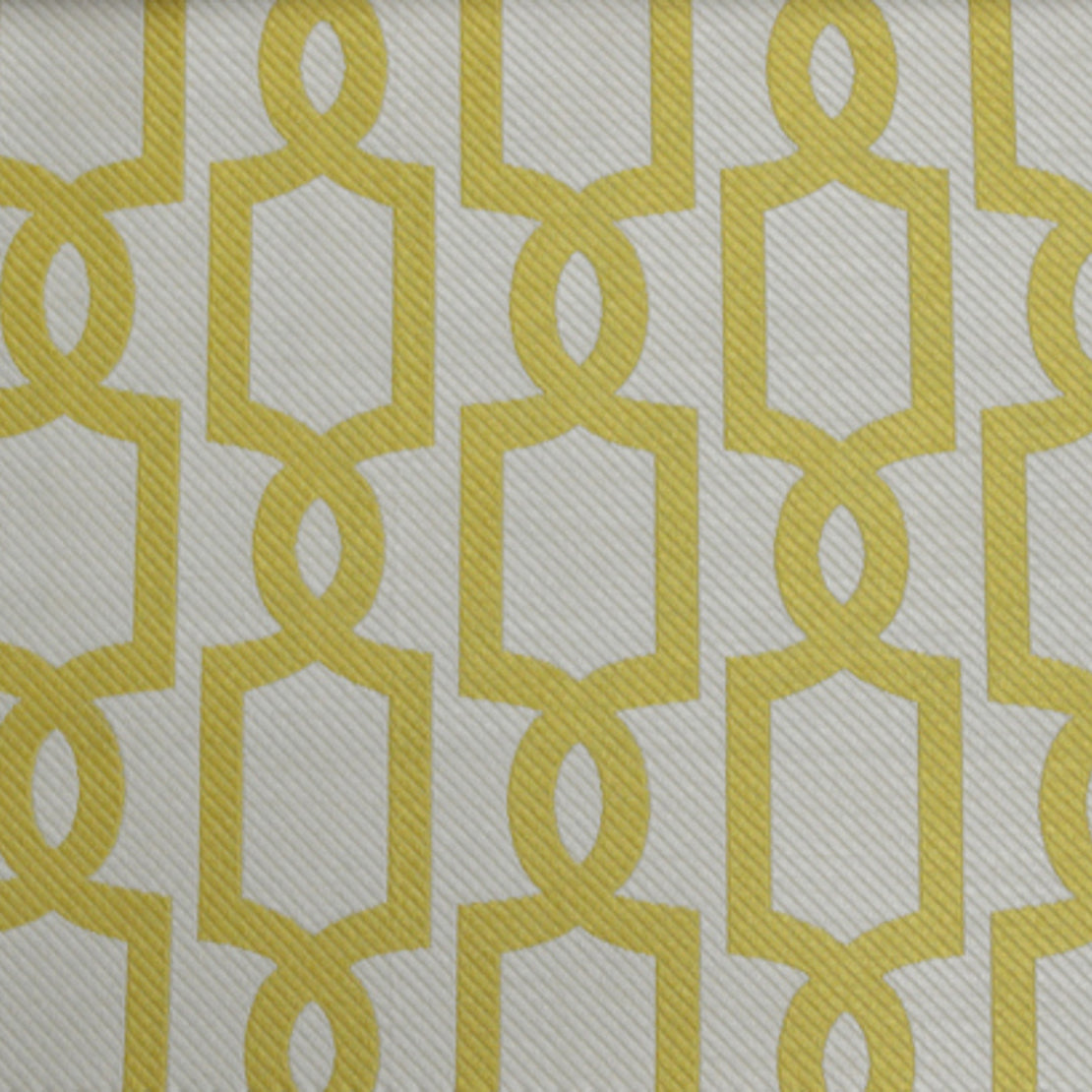 Julian Yellow—Geometric Square—Diamond Fabric—100% Polyester—54" Inches Wide—Sold by the Yard