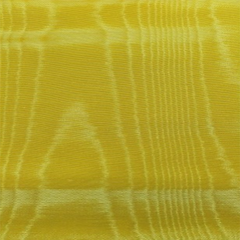 Jatta in Baltic— Brite Yellow—Moire Fabric—95% Polyester 5% Cotton—Sold by The Yard—54" Inches Wide