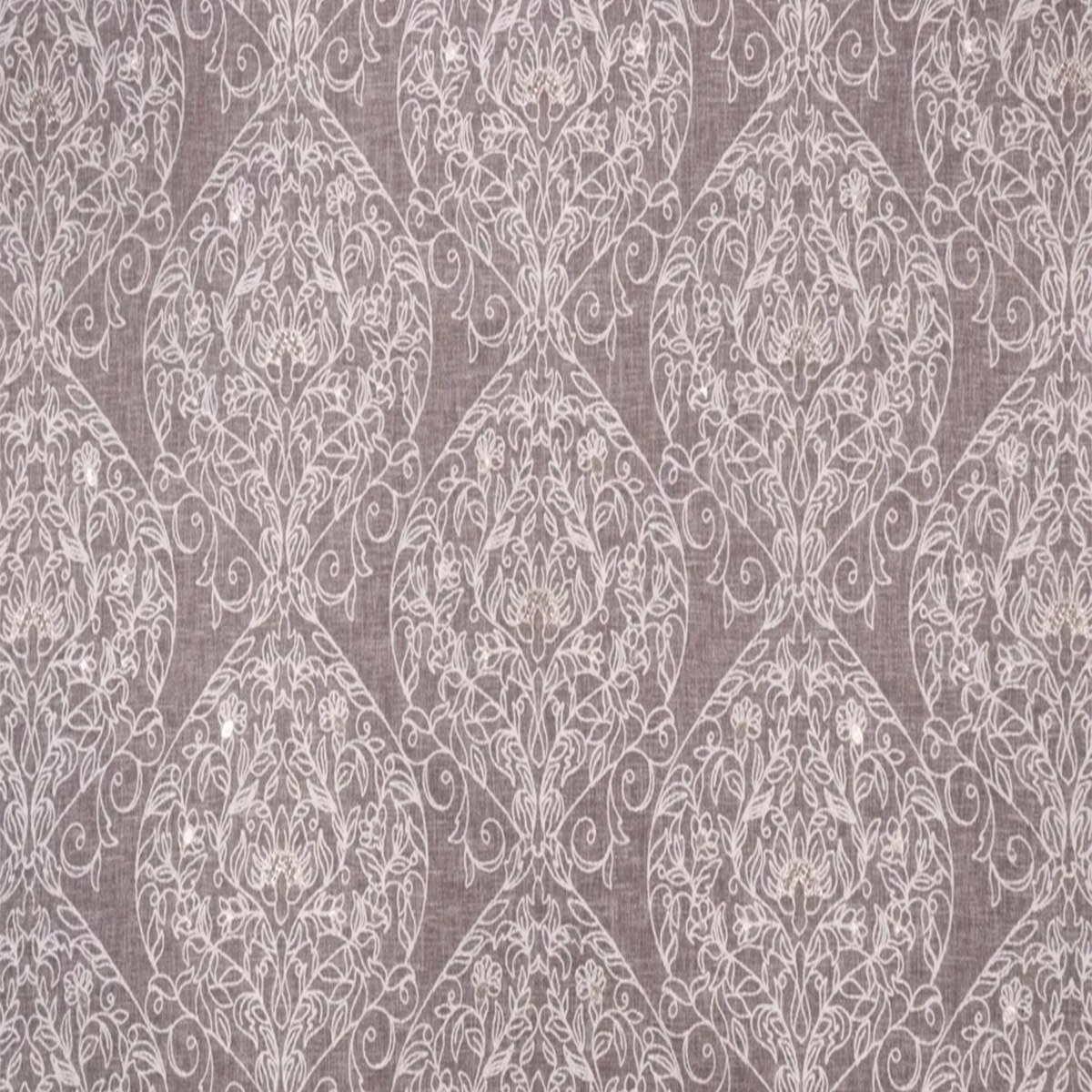 Highline Battleship Pattern Fabric—Taupe With A Hint Of Purple—100% Polyester—Easy Maintenance—56"-Inches Wide—Sold by the Yard