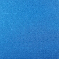 A solid blue colored curtain panel with a textured pattern| Beautiful Windows Elgin