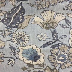 Waterfall Drapery—Spa Blue Fabric—Premium Quality—54"-Inches Wide—Sold by the Yard