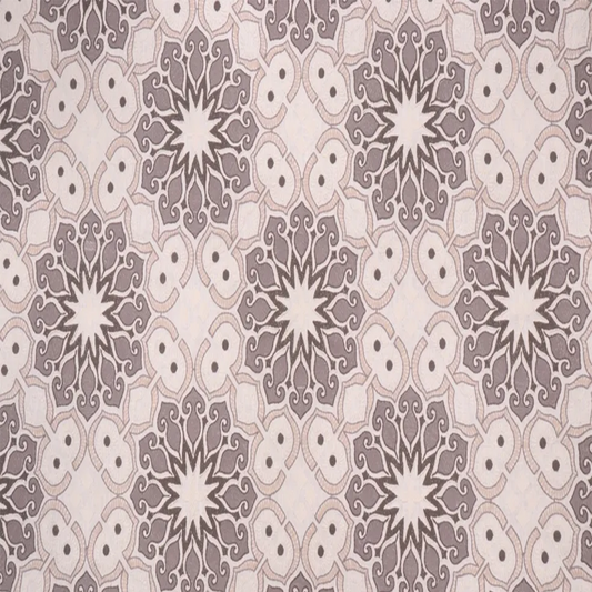 TOKI IN SILVER & BEIGE HOME DECOR FABRIC