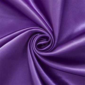 Abigail Solid—Purple Hue—Charmeuse Satin Material—100% Polyester—Width 58/60 Inches Wide—Sold by the yard