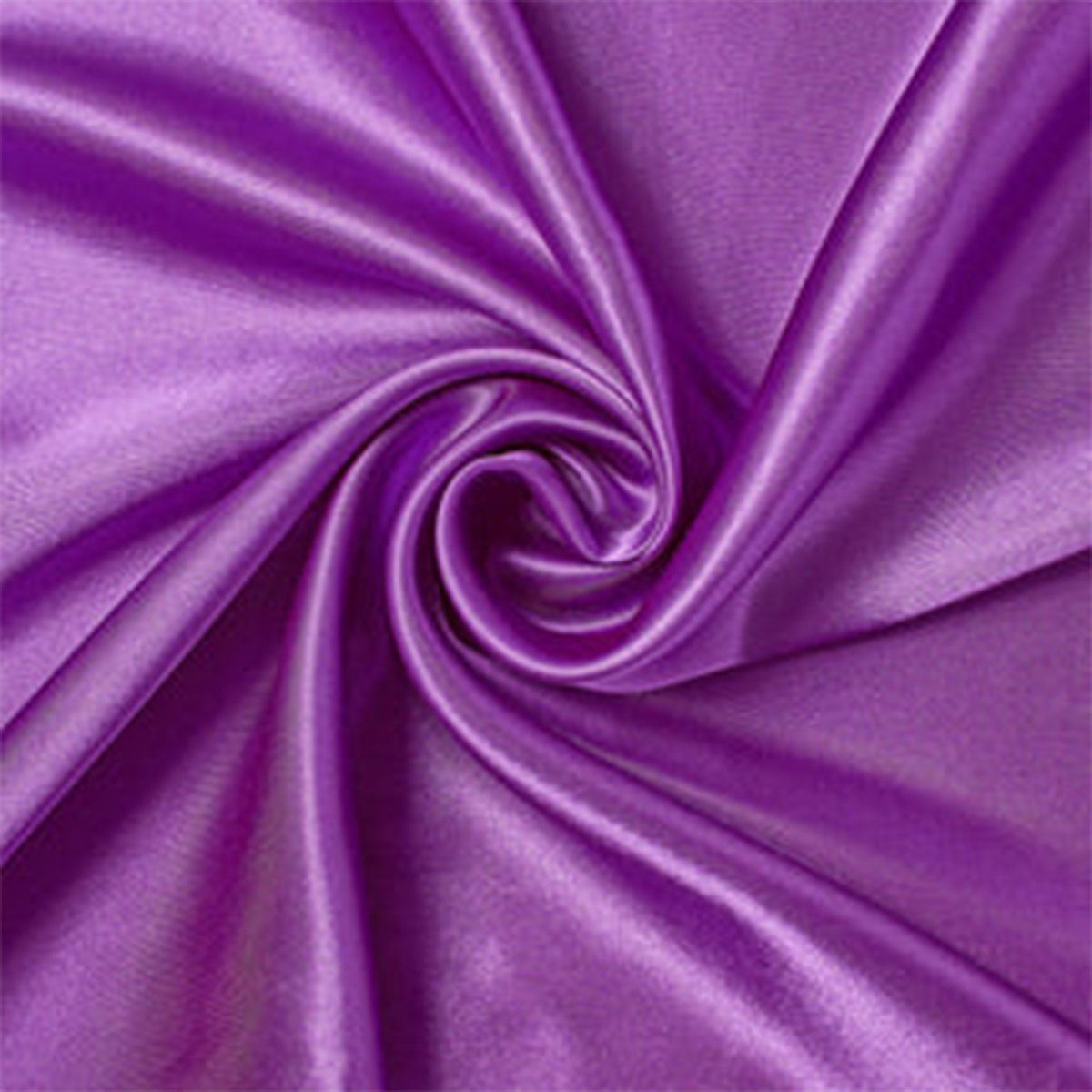 Caris Violet Hue—Apparel  Fabric—Charmeuse Satin Material—100% Polyester—Width 44/45-60"Inches Wide