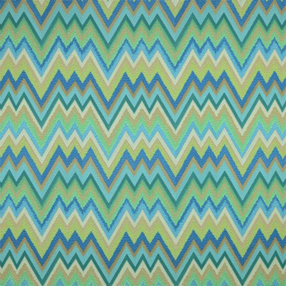 Garden Zig-Zip Multi-Use Decor Fabric 100% Cotton-Sold By The Yard-Width 52" Inches Wide-220-Gsm