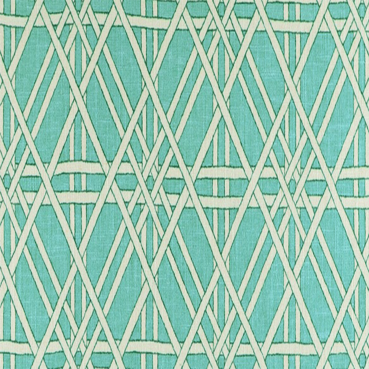 Teal White Fabric—Window Curtain —100% Cotton—Multi-Purpose—Sold by The Yard—54"Wide—Nationwide Shipping
