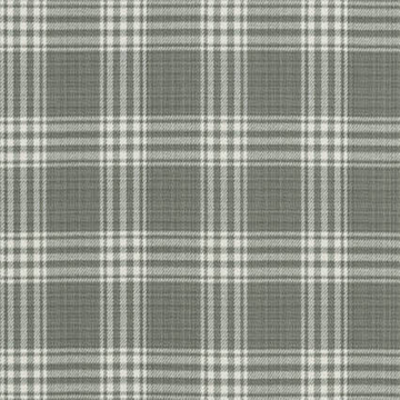 BARNEGAT PLAID PEARL GREY MULTI-PURPOSE FABRIC