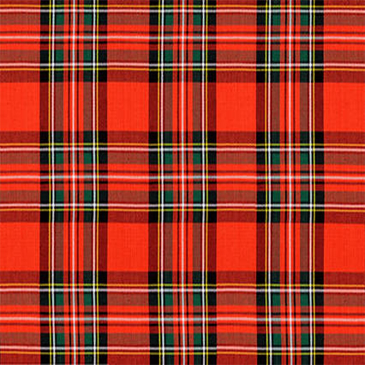 Stewart Plaid—Multi-Color Red| Green| White Tones—Home Decor Mult-Purpose Fabric—(58/59 Inch) Wide—Sold by the Yard