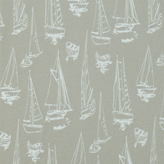Luxurious Home Decorator Fabrics—Danes Nautical—Taupe Color—Curtain Fabric—100% Polyester—56"-Inches Wide—Sold by the Yard