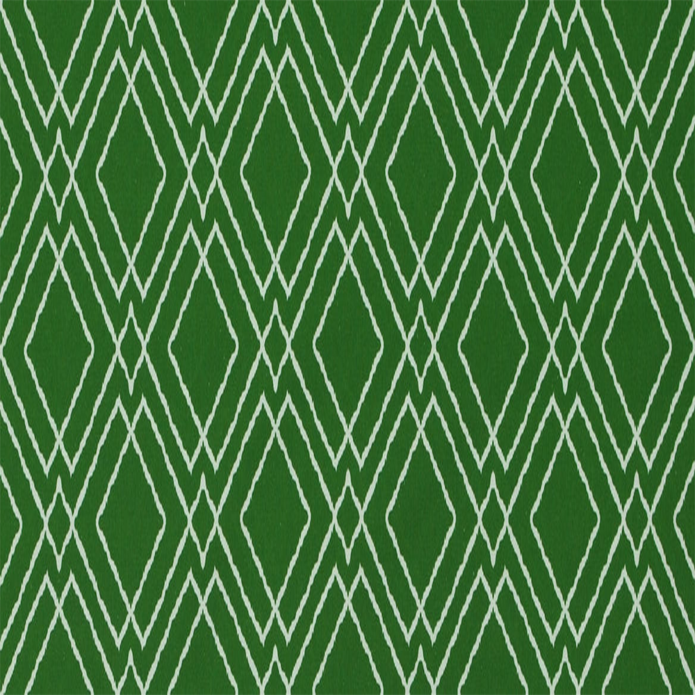 Jakaya Emerald Green Beige Diamond Fabric – Beautiful Windows Elgin