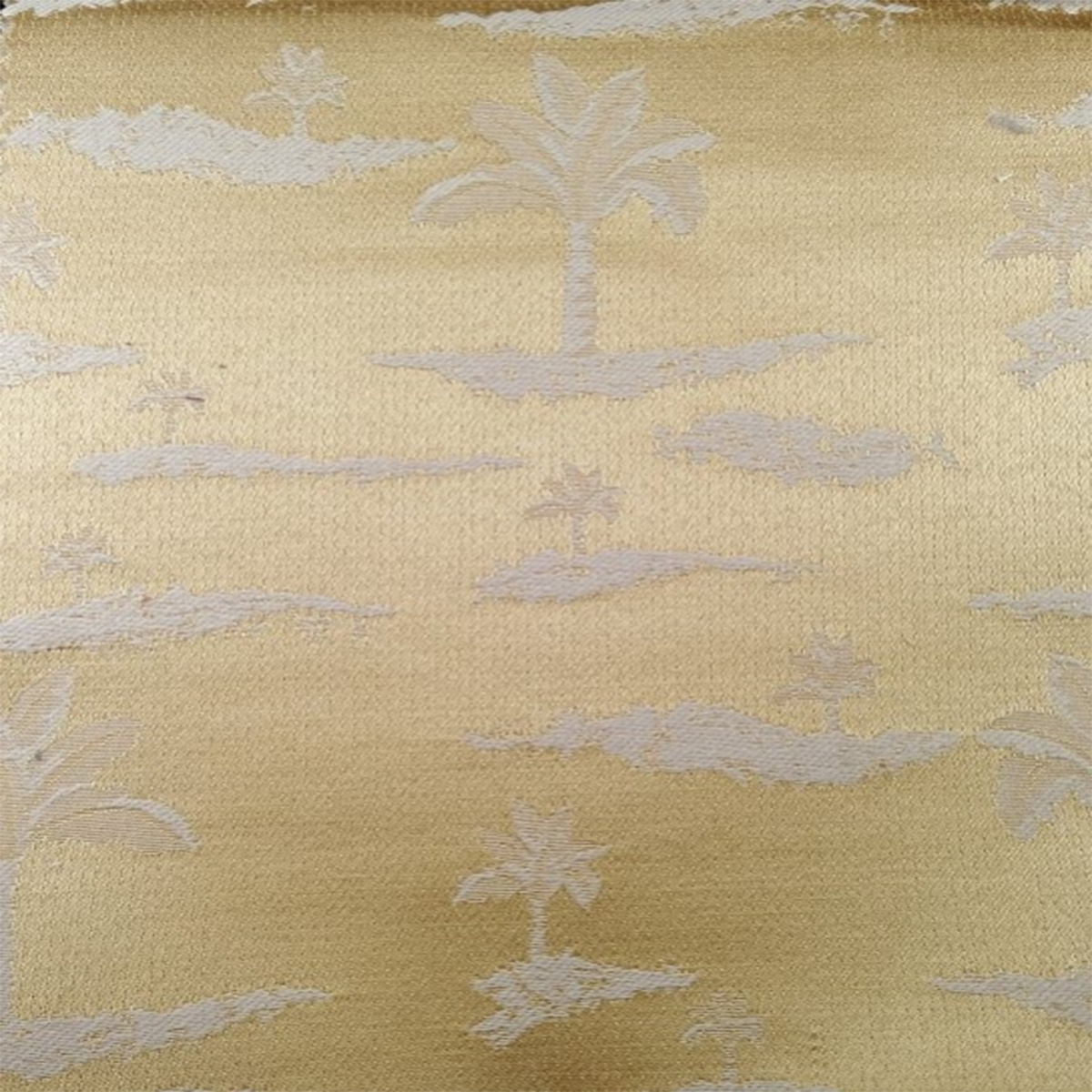 SALWORTH OASIS-ANTIQUE GOLD DAMASK FABRIC