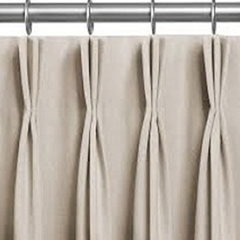 Tailored Window Details—Lilac Grey Color—Pinch Pleated—5" Inches Header—47"Inches Wide—100% Polyester—Durability And Style—Panel Sold Individually—Nationwide Shipping