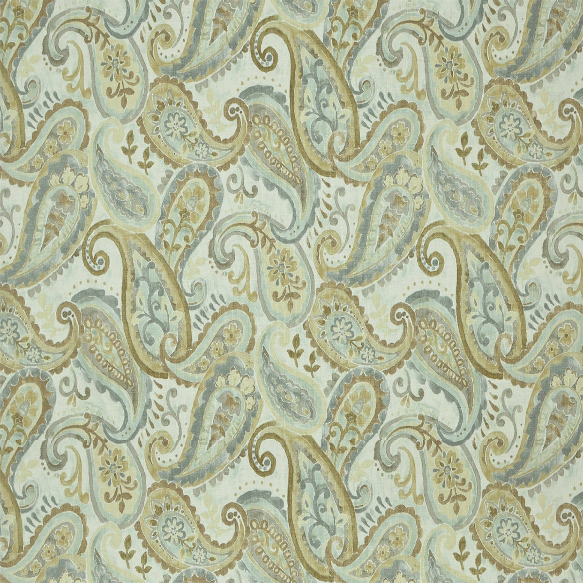 ANJANETTE PAISLEY DRAPERY FABRIC