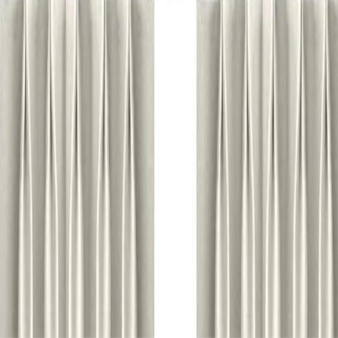 BRETON CHILI COLOR EURO-PLEAT CURTAIN PANEL